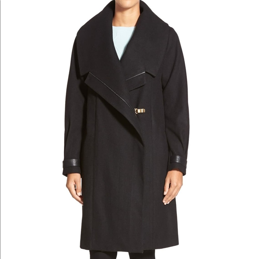 Badgley Mischka Wool Coat, XL